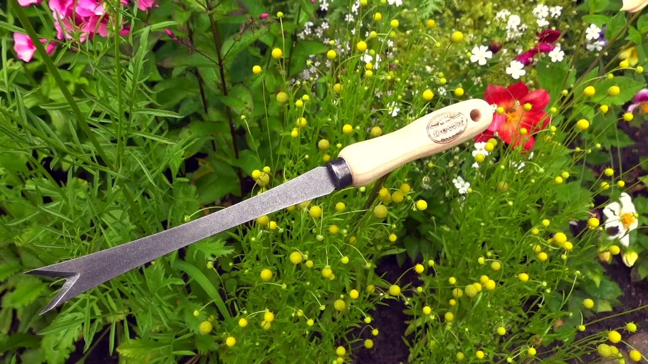 De wit producten paardenbloemsteker essen handvat 140mm dewit
