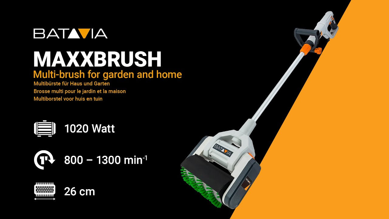 Batavia producten maxxbrush multibrush elektrische borstel 1020w 26cm