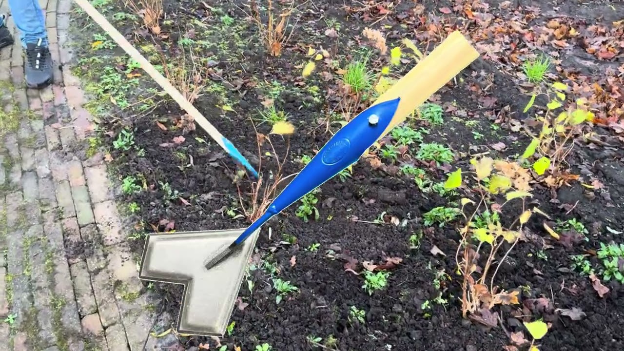 De wit producten schoffelwieder met essen houten steel van 1700mm stardewitstar