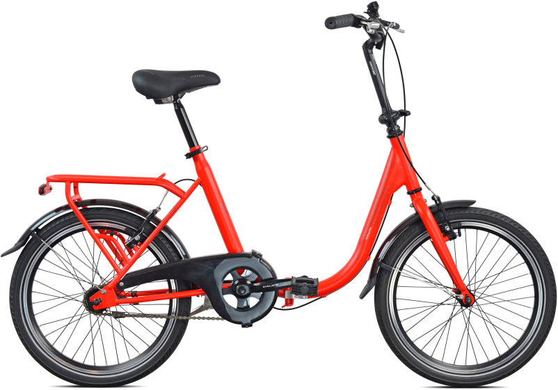 Legnano dyon vouwfiets 20 inch 40 cm unisex v-brakes rood