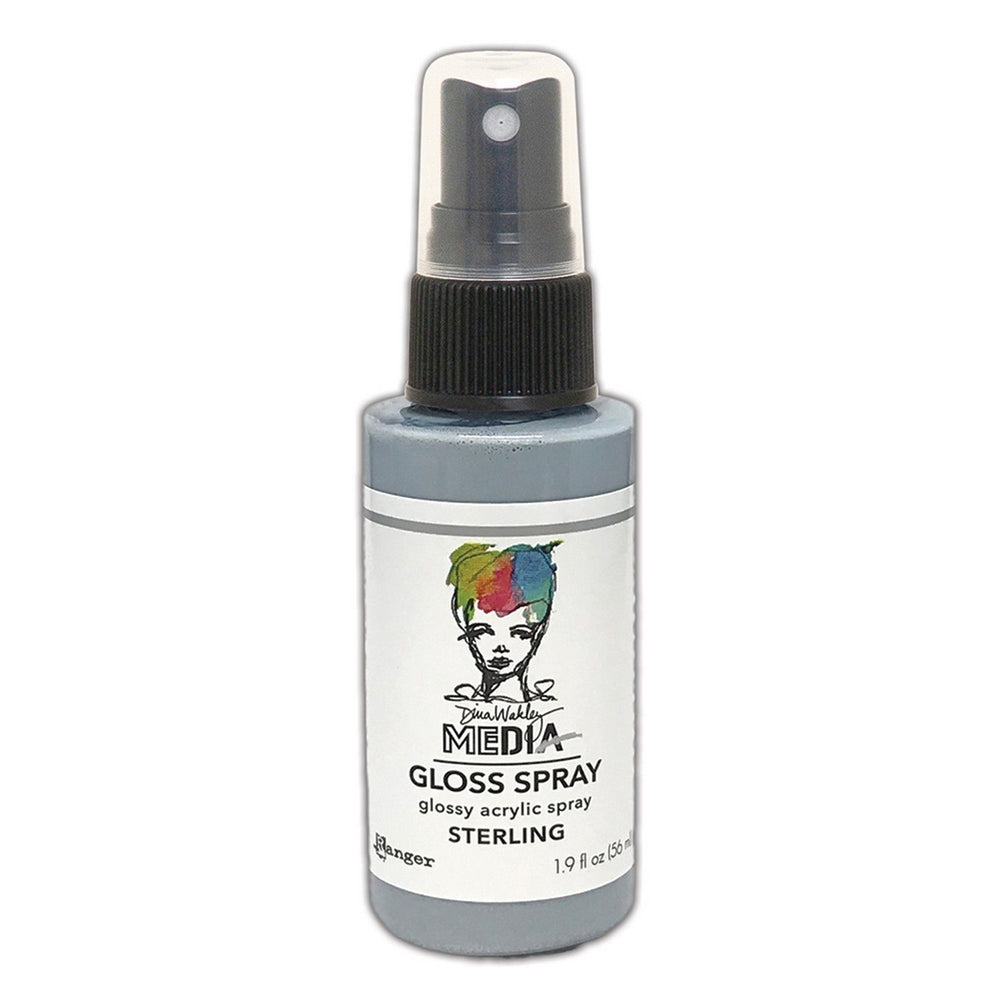 Ranger ink ranger • dina wakley media gloss spray sterling