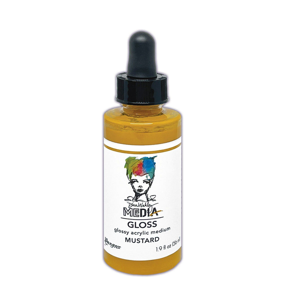 Ranger ink ranger • dina wakley media gloss dropper style mustard