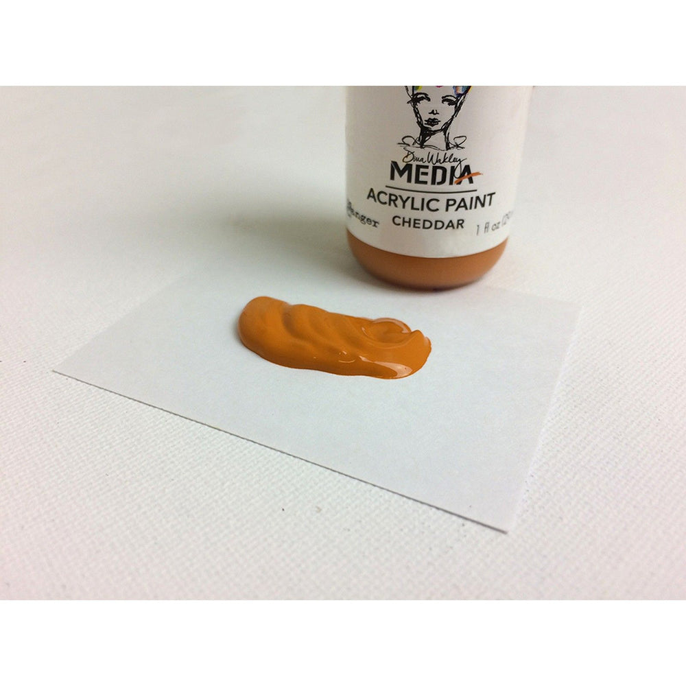 Ranger ink ranger • dina wakley media heavy body acrylic paint cheddar