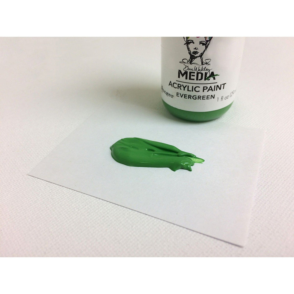 Ranger ink ranger • dina wakley media heavy body acrylic paint evergreen