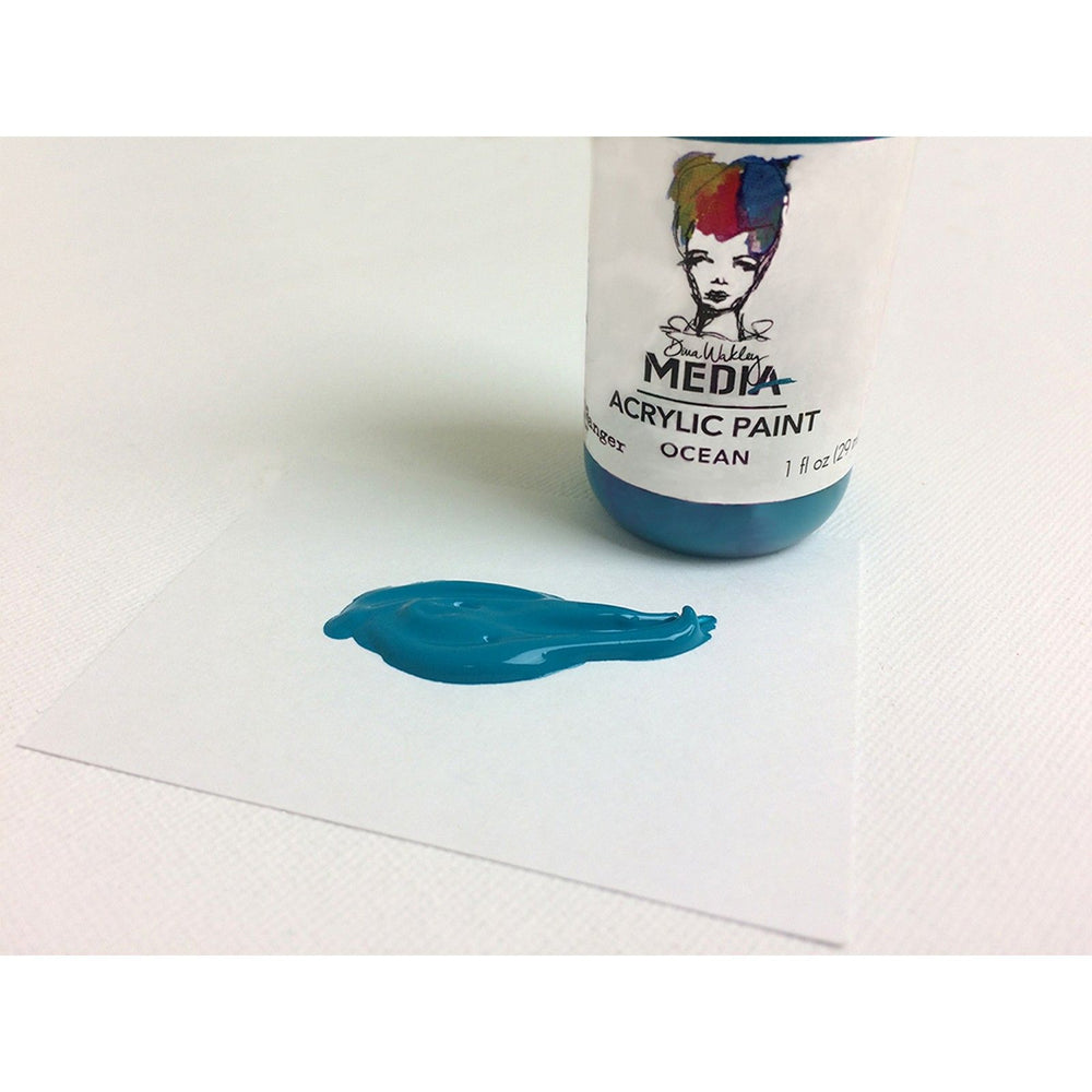 Ranger ink ranger • dina wakley media heavy body acrylic paint ocean