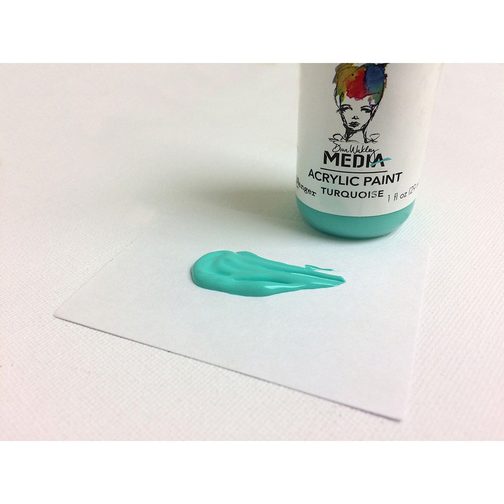 Ranger ink ranger • dina wakley media heavy body acrylic paint turkoois