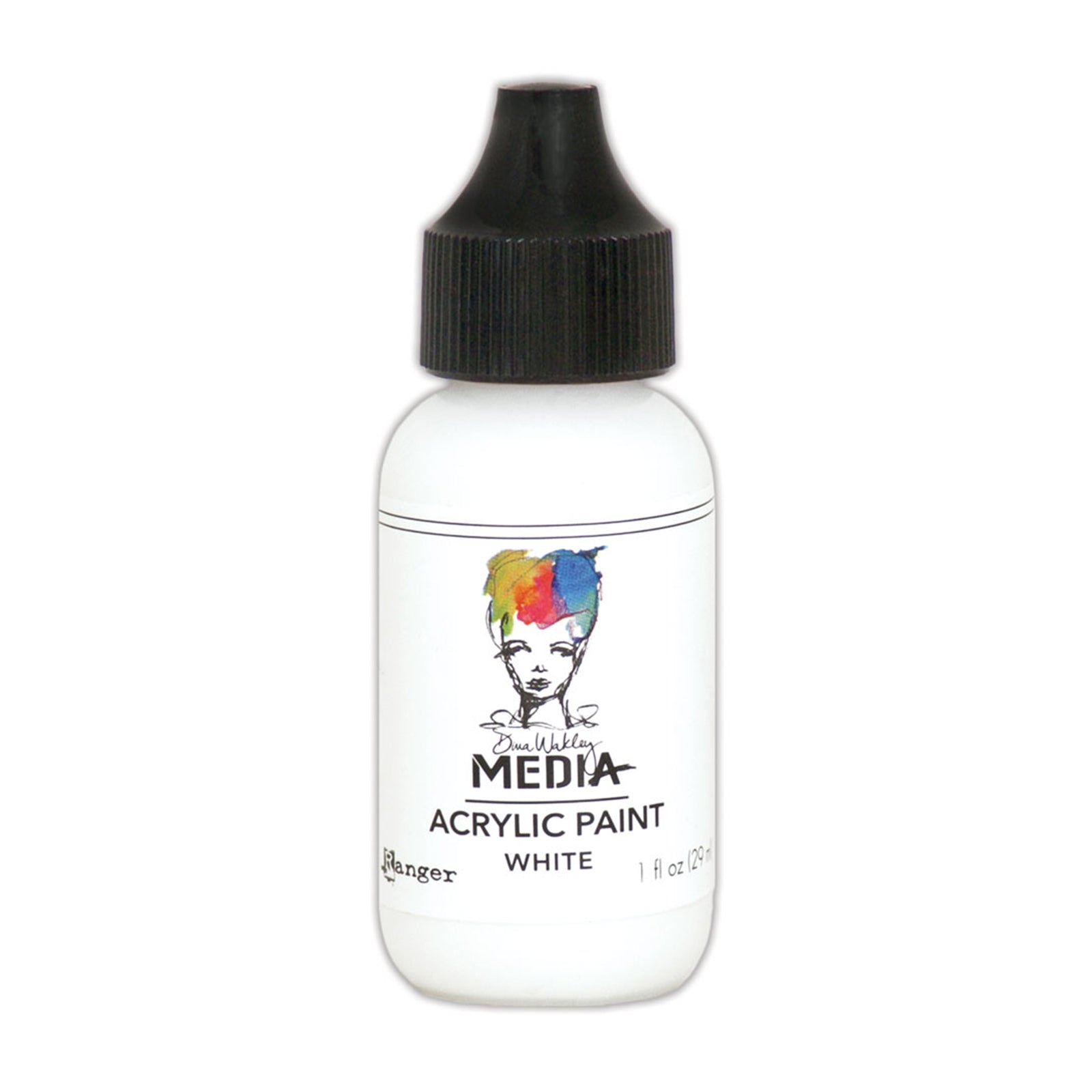 Ranger ink ranger • dina wakley media heavy body acrylic paint white