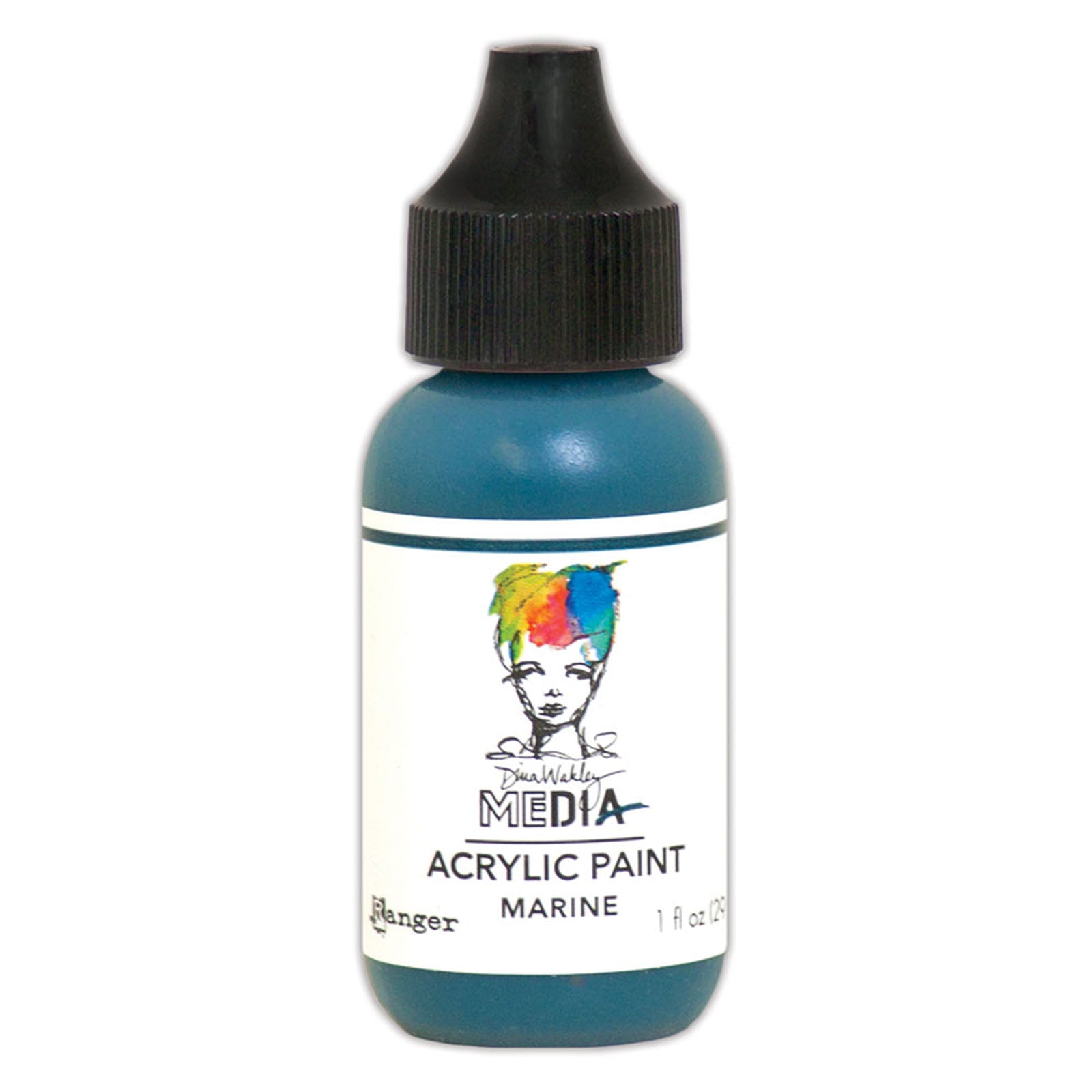 Ranger ink ranger • dina wakley media heavy body acrylic paint marine