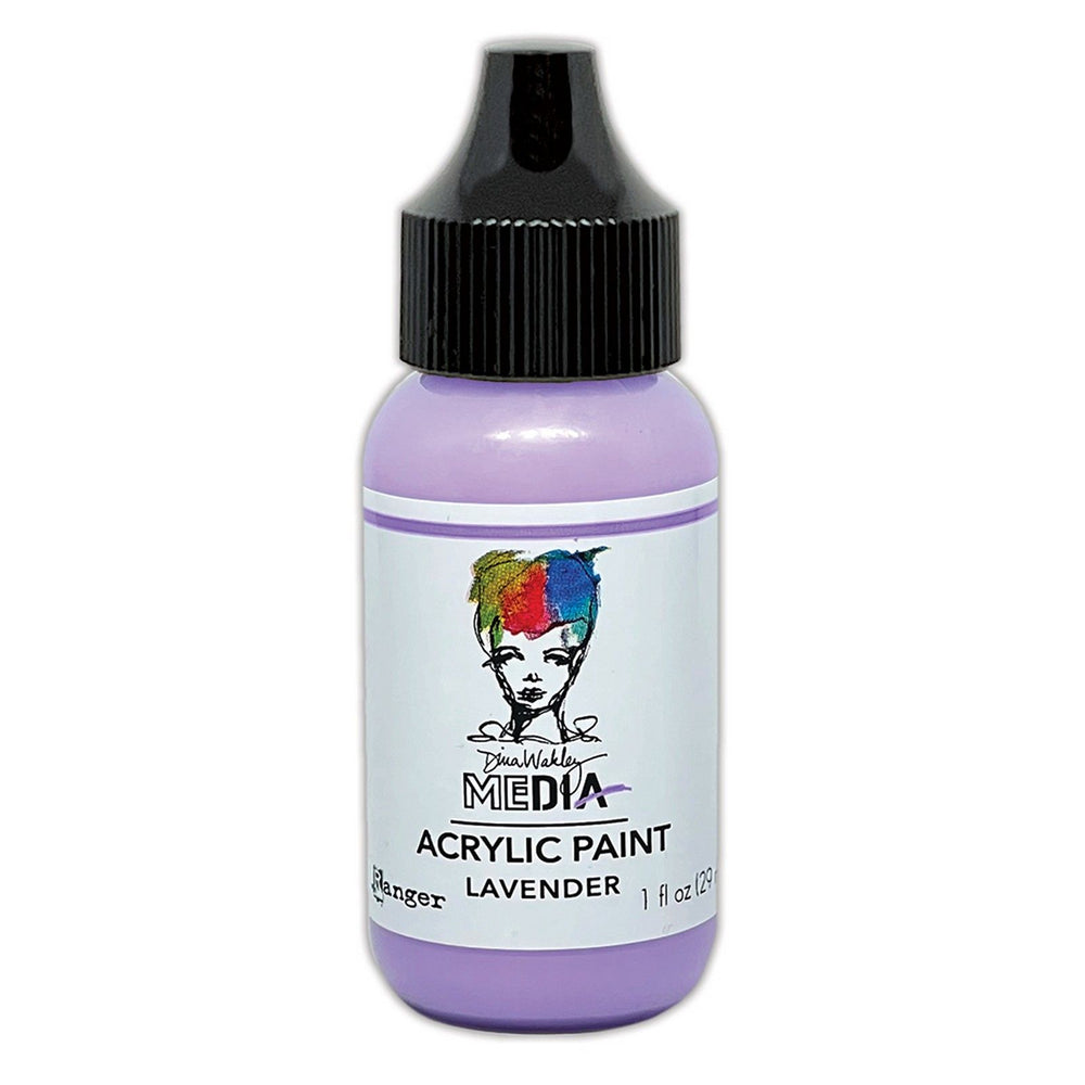 Ranger ink ranger • dina wakley media heavy body acrylic paints lavender