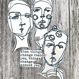 Ranger ink ranger • dina wakley media stamps change