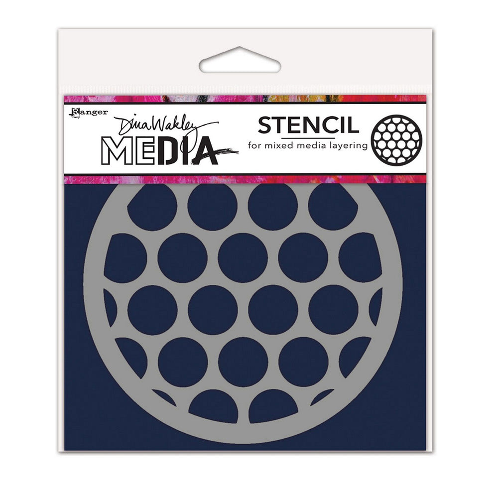 Ranger ink ranger • media coaster stencils big circle