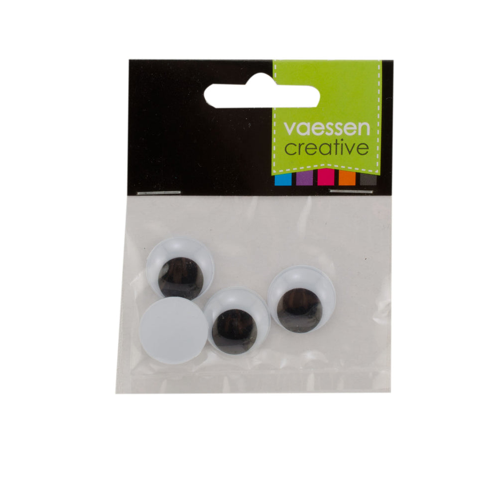 Vaessen creative • ogen beweegbaar plak 20mm 4pcs