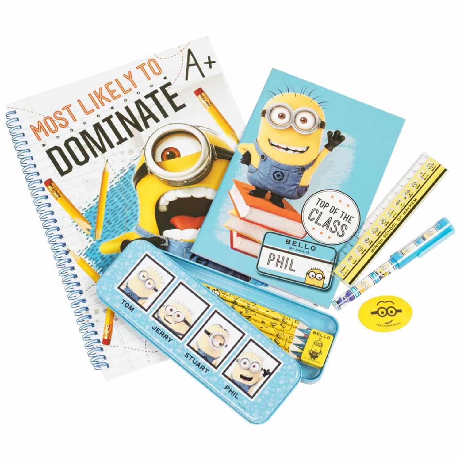 Van der doelen minions despicable mee uitgebreide briefpapier set