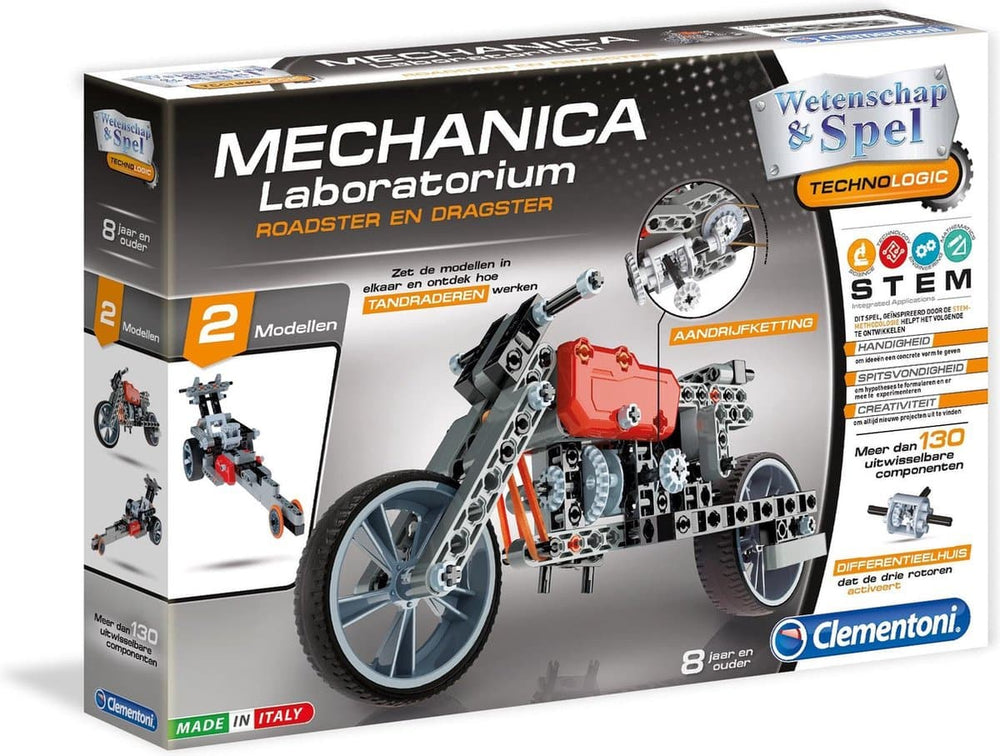 Cilgro clementoni - science games mechanics roadster en dragster