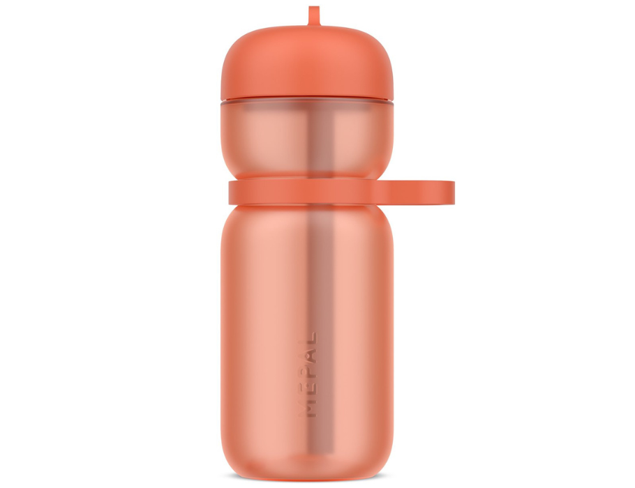 Mepal sportfles flip - peach orange - 600ml