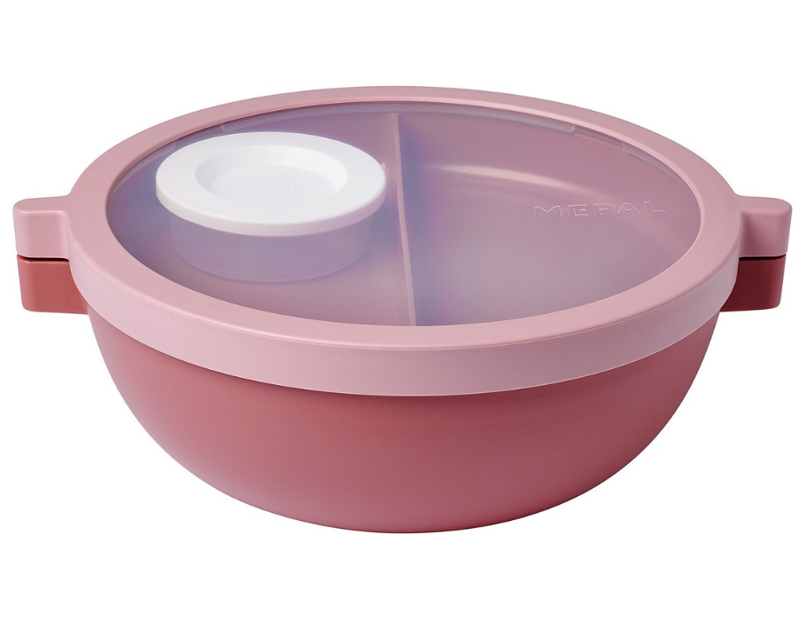 Mepal bento lunchbowl - vivid mauve - 4 vakken - 1,5l