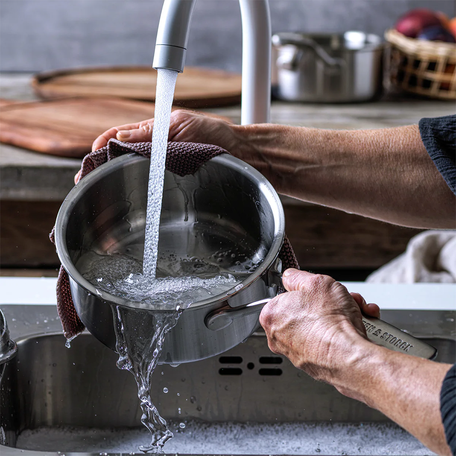 Merten storck potten- en pannenset rvs 14-delig