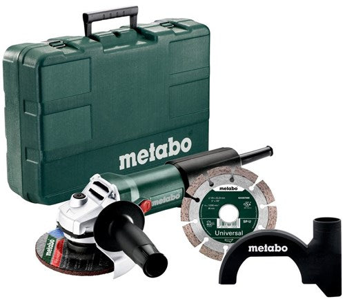 Metabo wev 850-125 set | (603611510) | haakse slijper | 125mm | 850w 603611510
