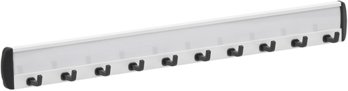 Metafranc kapstok 10 haken zwart w - wu0261100