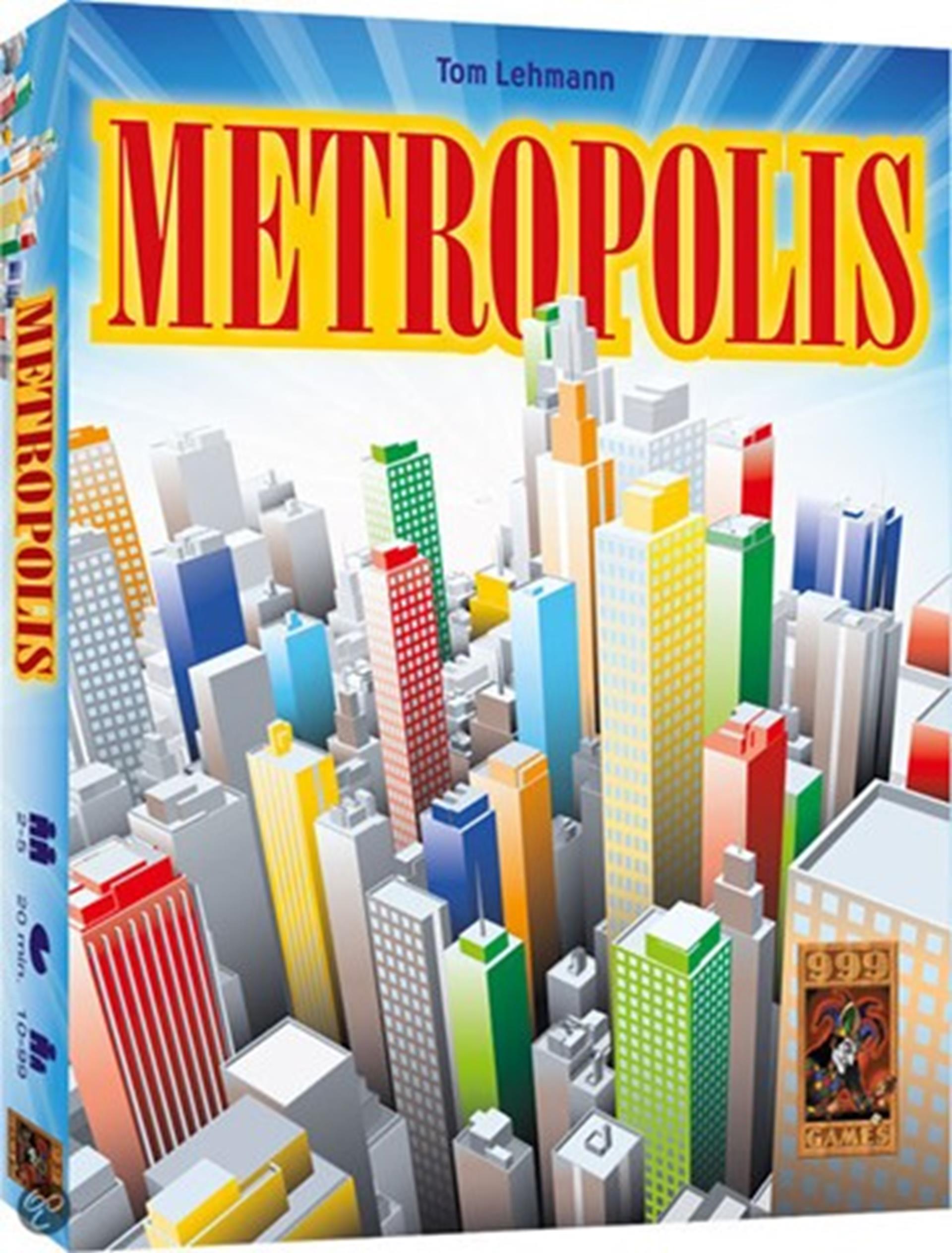 999games 999 games metropool kaartspel