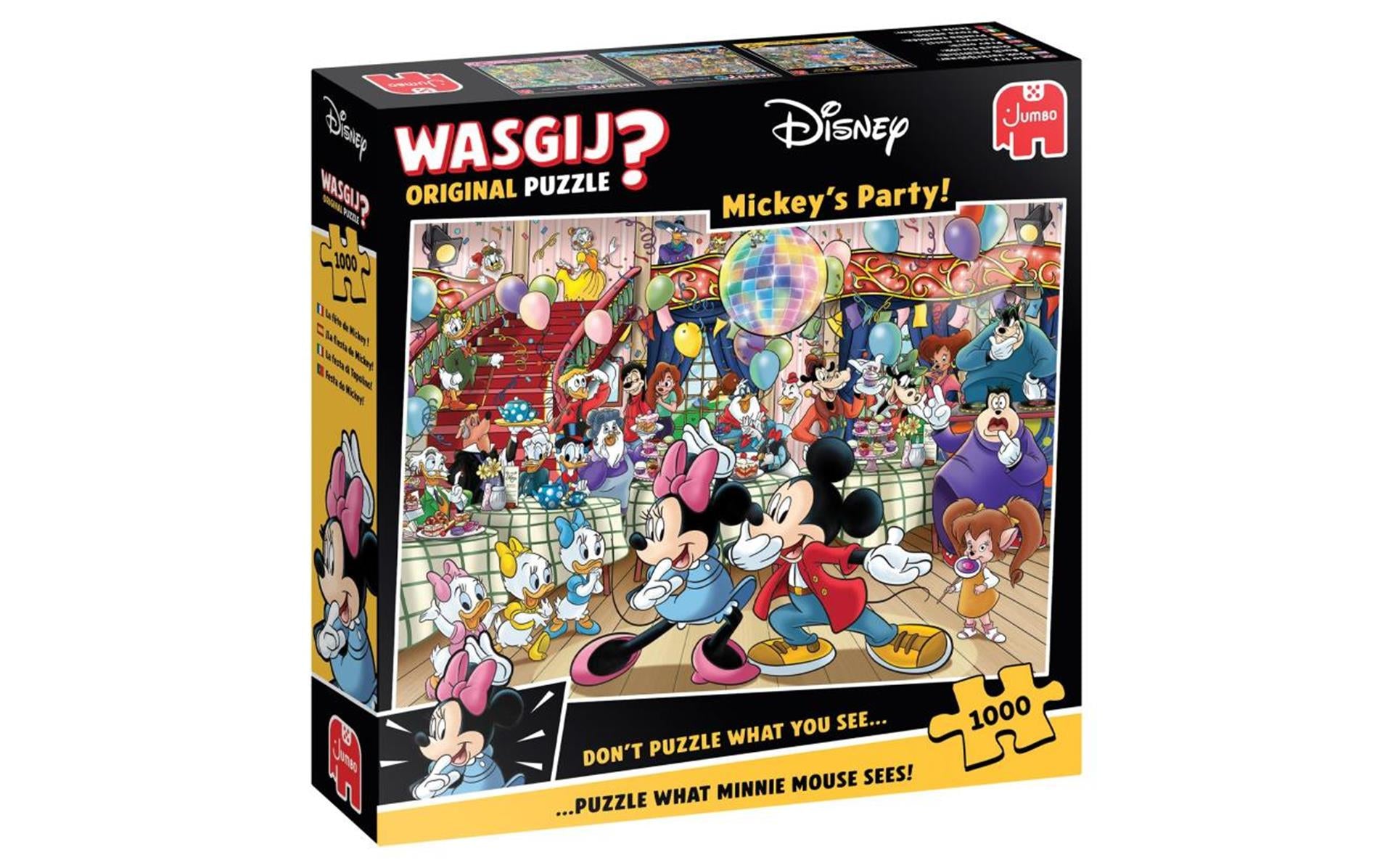 Wasgij originele disney - mickey's feestje! 1000 stukjes