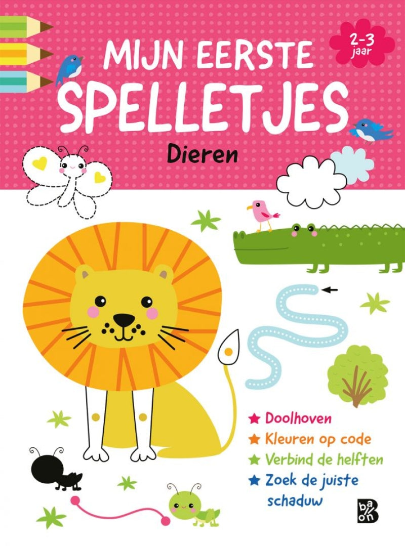 Ballon mijn eerste spelletjesblok 2-3 jaar dieren