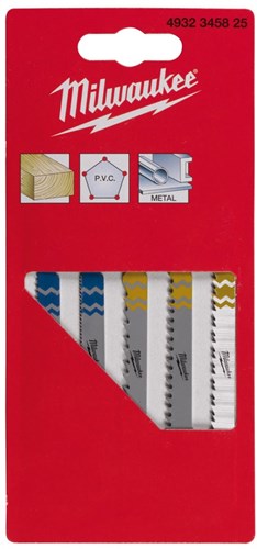 Milwaukee accessoires profi-set decoupeerzaagbladzaagbladen (5-delig) - 4932345825