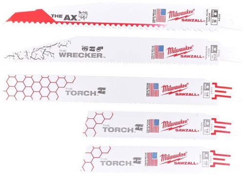 Milwaukee accessoires sz blade set -5pc - 49222205