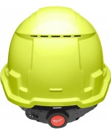 Milwaukee bolt100 hi-vis yellow geventileerde veiligheidshelm - 4932480664