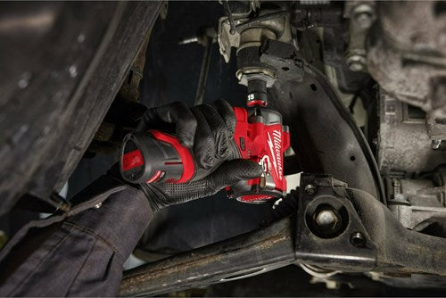 Milwaukee m12 fciwf38g3-502x | fuel compacte accu slagmoersleutel 12v 3 8 met frictiering in hd box (2x 5.0ah accu + c12 c lader) - 4933493452