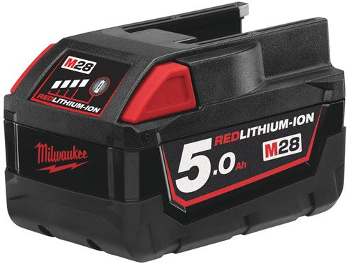 Milwaukee m28 b5 accu (28 v 5.0 ah li-ion) - 4932430484