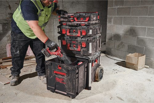 Milwaukee packout rollende trolley koffer met lade - 4932498651
