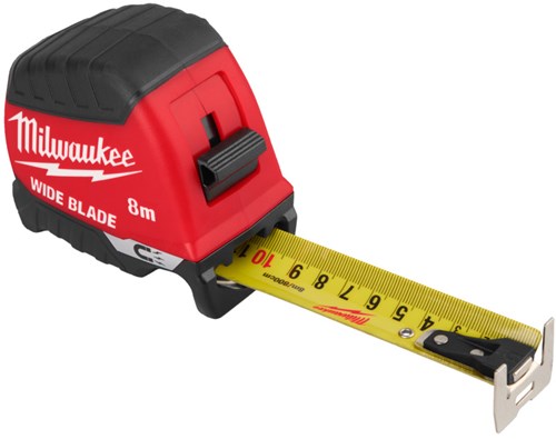 Milwaukee rolmaat | wide blade | magnetisch | 8 m x 35 mm - 4932499209