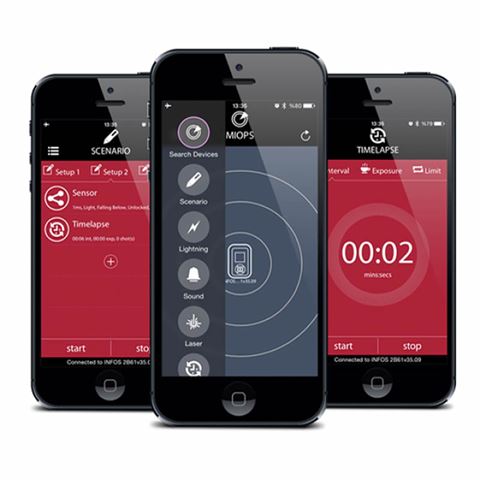 Miops smart plus trigger met canon c2 kabel