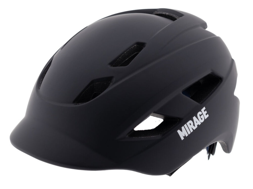 Buzaglo mirage urban helm e-bike led 55-58cm mat zwart
