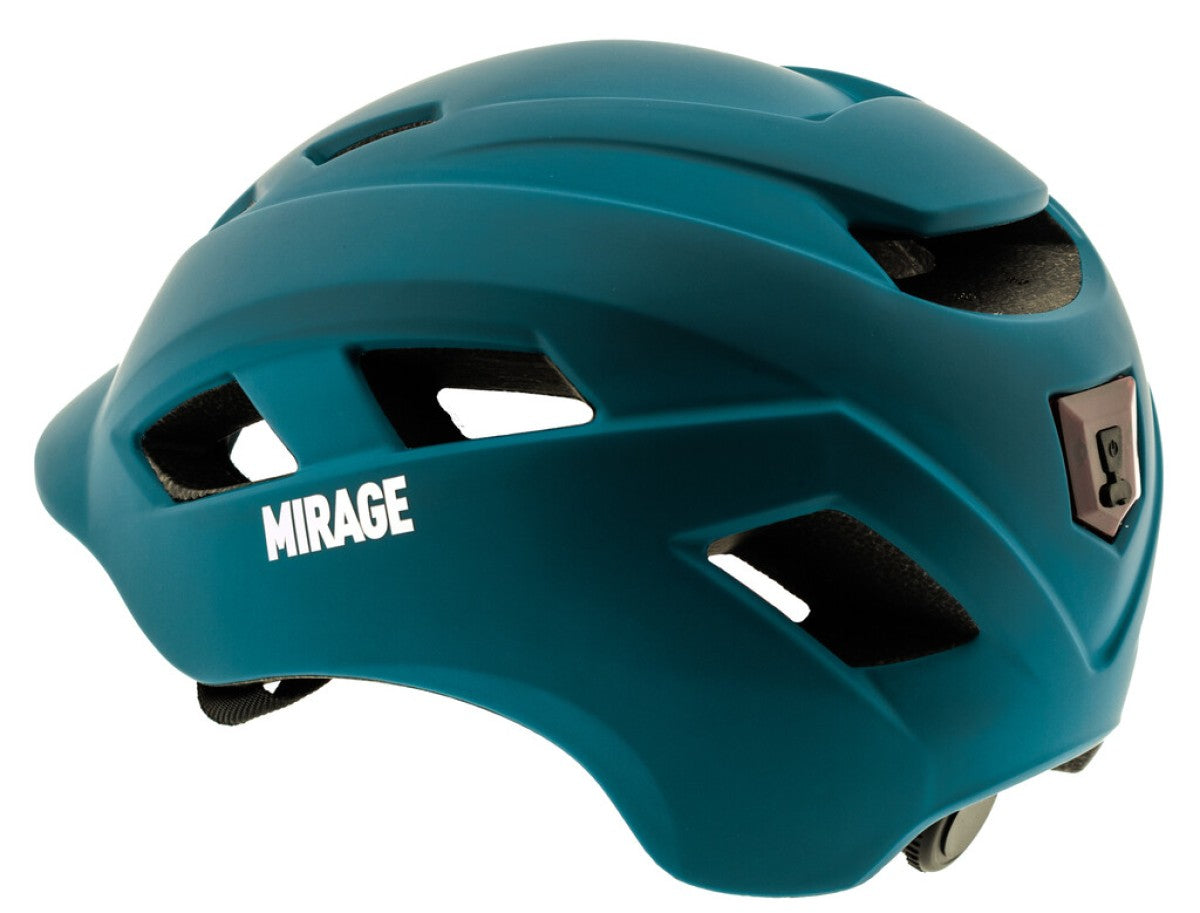 Buzaglo mirage urban helm e-bike led 58-61cm mat blauw
