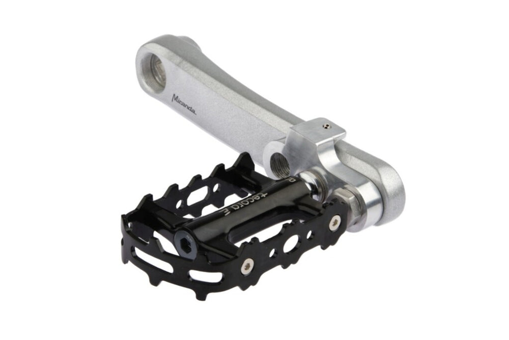 Mirage crankverkorters met rvs bouten aluminium t6 zilver