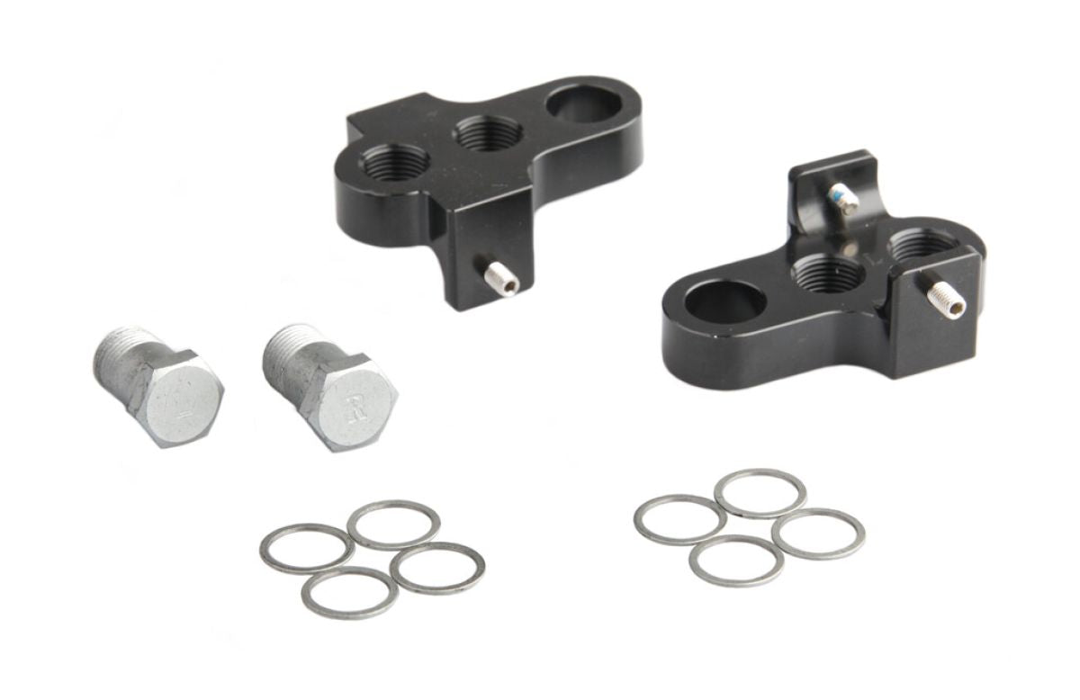 Mirage crankverkorters met rvs bouten aluminium t6 zwart