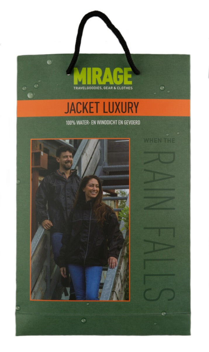 Regenjack Mirage M zwart