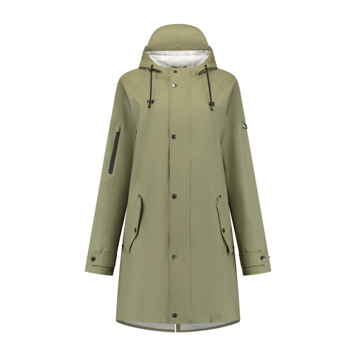 Mirage regenjas rainfall trenchcoat - maat xl - gemaakt van polyester soft touch - olive green