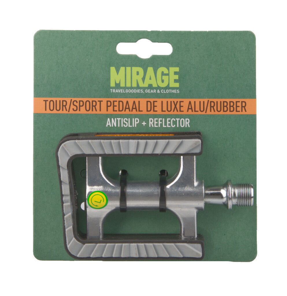 Mirage sporttourpedaal alu rubber antislip deluxe kaart