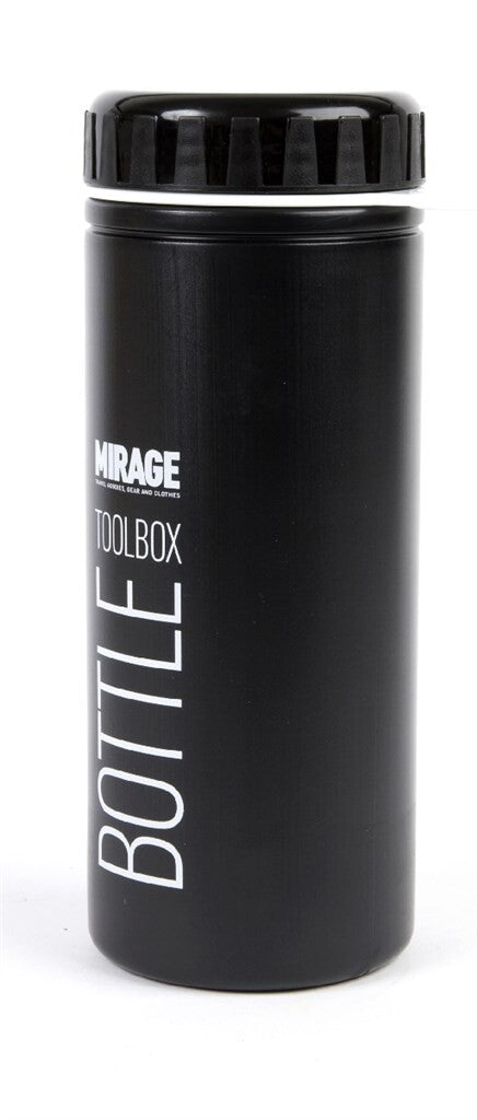 Mirage Gereedschap gereedschapskist bidon 500ml zwart op kaart