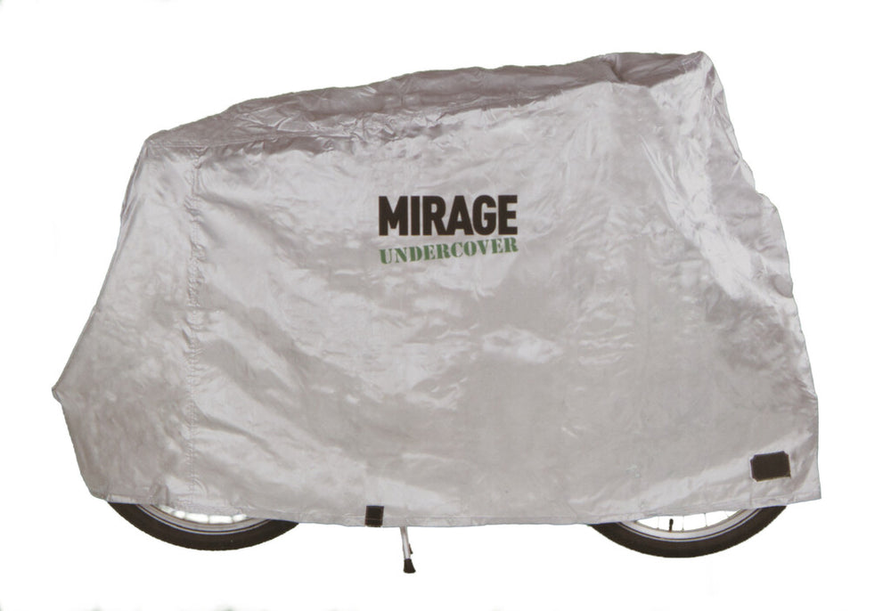 Housse de vélo Mirage 170T polyester argent