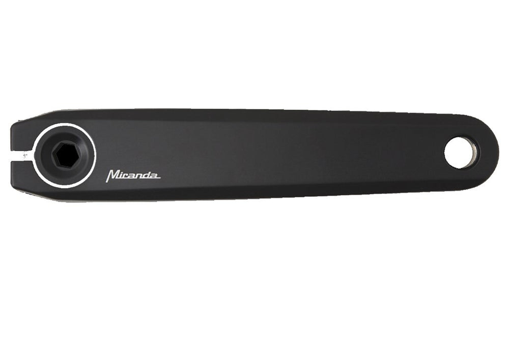 Pédalier (gauche et droit) Miranda Shimano Steps Delta S 165mm - noir