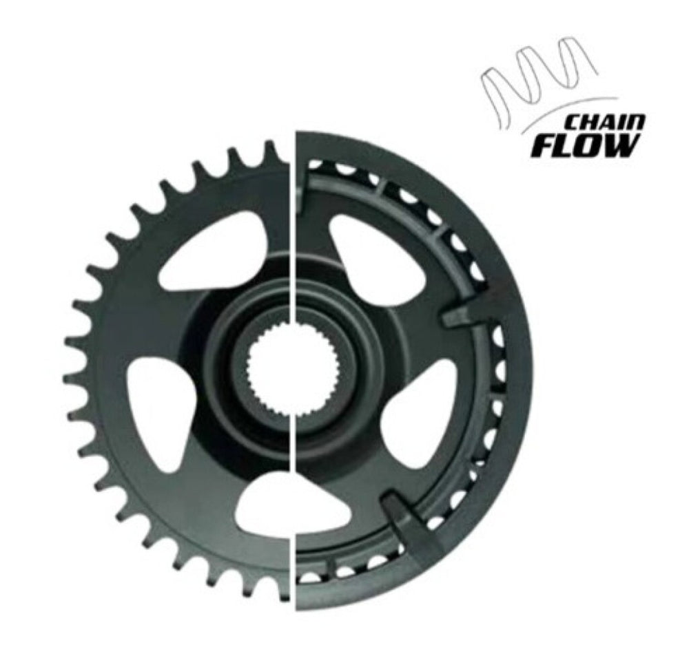 Miranda yamaha tandwiel 38t chain flow yhx3, zwart