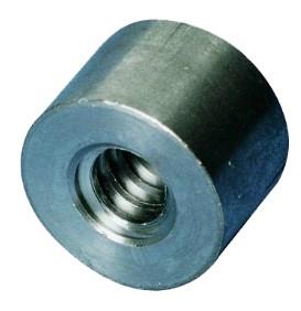 Moer trapezium tr40x7 staal rond