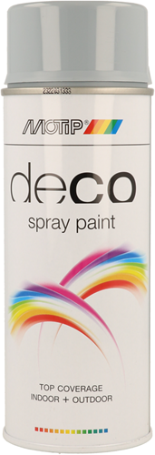 Motip deco lak | hoogglans | ral 7001 | 400ml - 01689