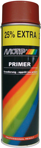 Spuitlak Motip Primer Rood 500 Ml
