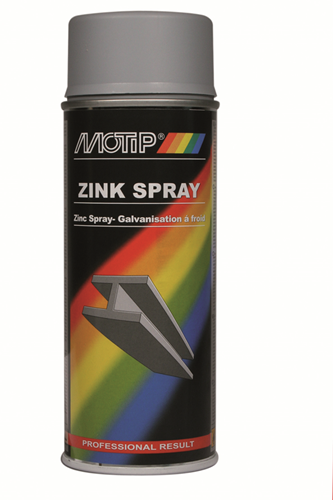 Motip zinkspray 90% 400 ml.