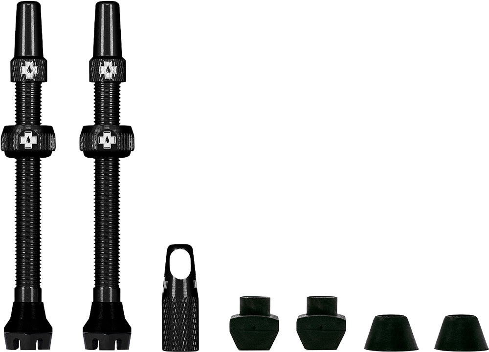 Muc-off tubeless valve kit v2 universal 44 mm valves | purple